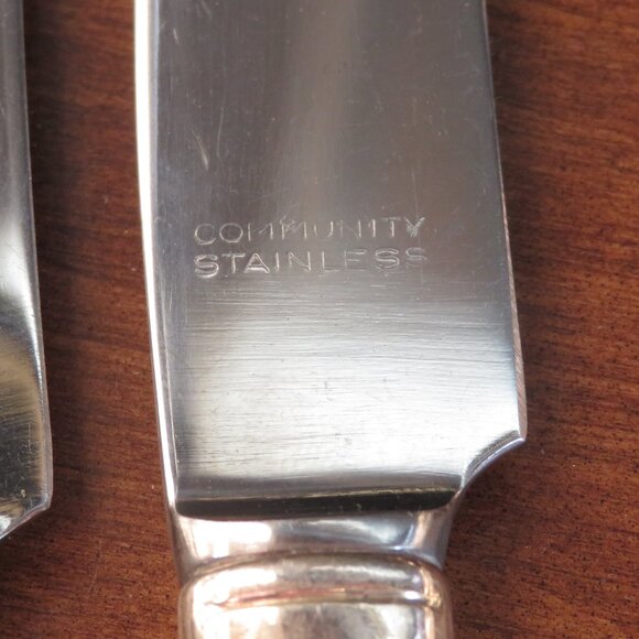 Flatware Community Lady Hamilton Silverplate - Picture 3 of 4
